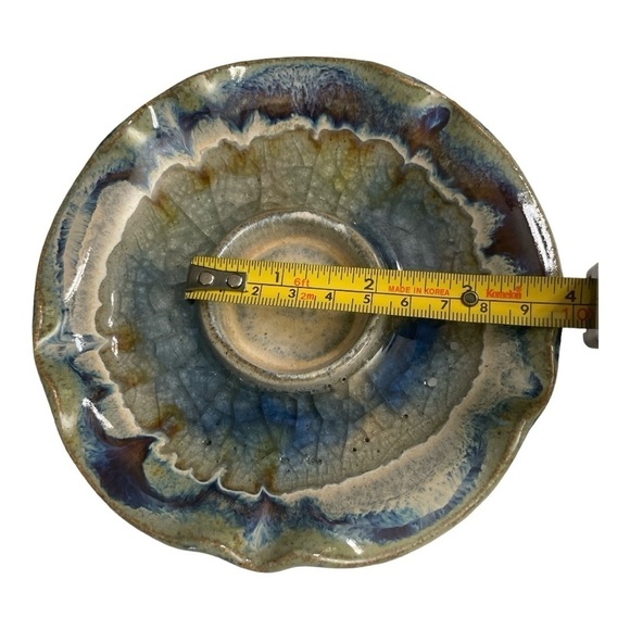 Artisan Pottery Cracked Glass
Tealight Holder Wavy Trim
Blue Cracked Glass - Picture 9 of 13